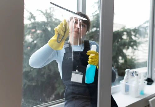 Nettoyage de vitres intérieures et extérieures à Seraincourt